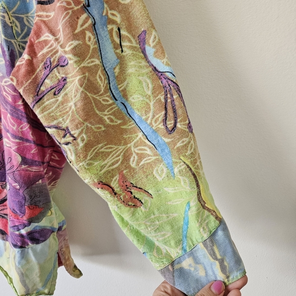 Parsley and sage colorful top - Picture 5 of 7